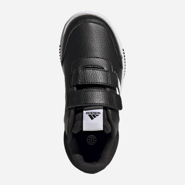Підліткові кросівки для хлопчика adidas Tensaur Sport 2.0 Cf K GW6440 38 Чорні з білим (4065426076981) - зображення 5