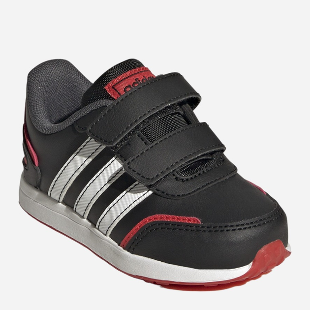 Buty sportowe chłopięce na rzepy Adidas Vs Switch 3 Cf I GW6607 24 Czarne (4065426096866) - obraz 2