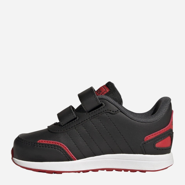 Дитячі кросівки для хлопчика adidas Vs Switch 3 Cf I GW6607 26 Чорні з білим і червоним (4065426096880) - зображення 3