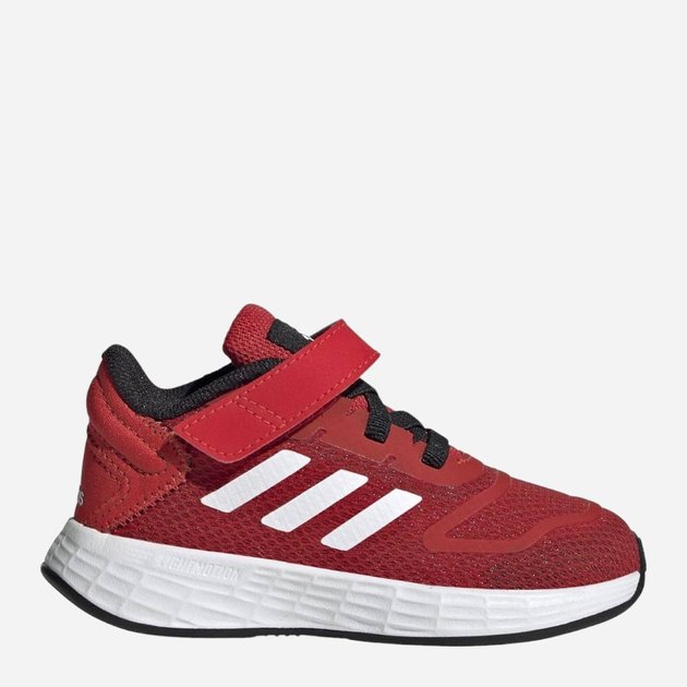 Buty sportowe dziecięce dla dziewczynki na rzepy Adidas Duramo 10 El I GW8756 25.5 Czerwone (4065418476300) - obraz 1