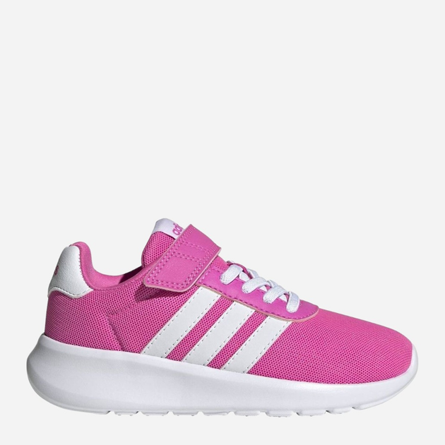 Buty sportowe młodzieżowe dla dziewczynki na rzepy adidas Lite Racer 3.0 El K GW9119 35 Różowe (4065424865198) - obraz 1