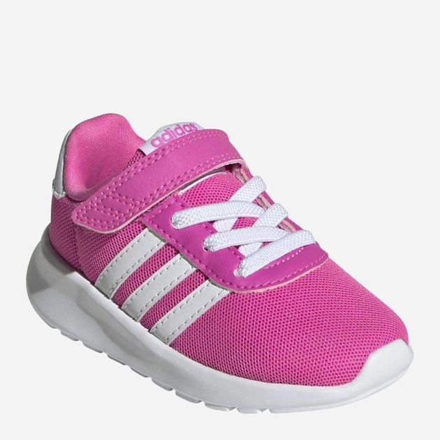 Buty sportowe dziecięce dla dziewczynki na rzepy Adidas Lite Racer 3.0 El I GX6621 24 Różowe (4065424872844) - obraz 2