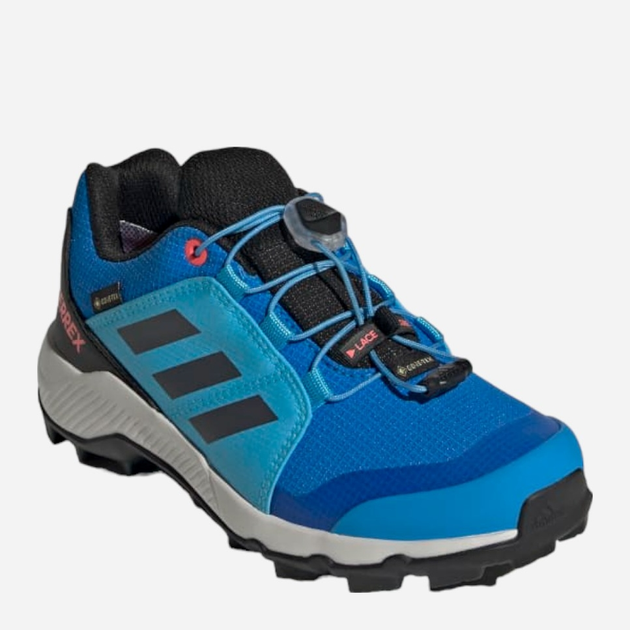 Buty sportowe chłopięce na rzepy Adidas Terrex Gtx K GY7660 36.5 Niebieskie (4065419723861) - obraz 2