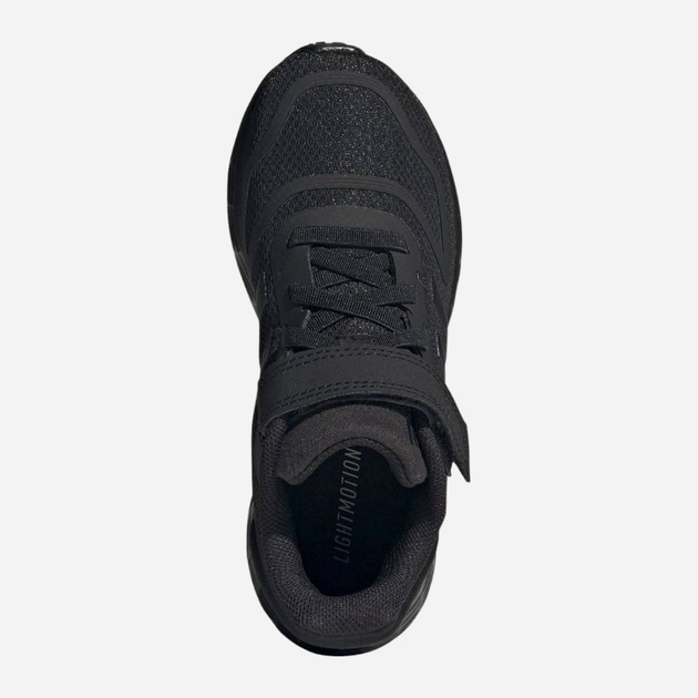 Buty sportowe chłopięce na rzepy adidas Duramo 10 El K GZ0637 31.5 Czarne (4065418314695) - obraz 5