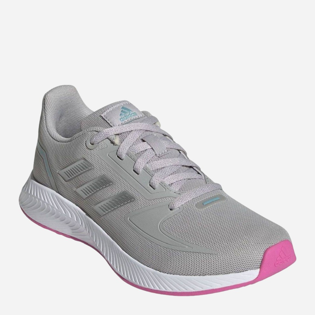 Buty sportowe dziecięce dla dziewczynki Adidas Tensaur Run 2.0 K GZ7417 28.5 Szare (4064048161839) - obraz 2