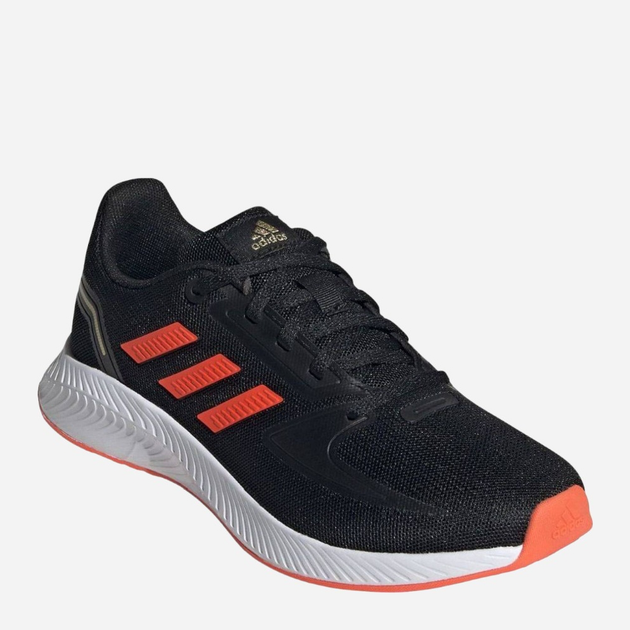 Buty sportowe chłopięce na rzepy adidas Tensaur Run 2.0 K GZ7418 28 Czarne (4064048161709) - obraz 2