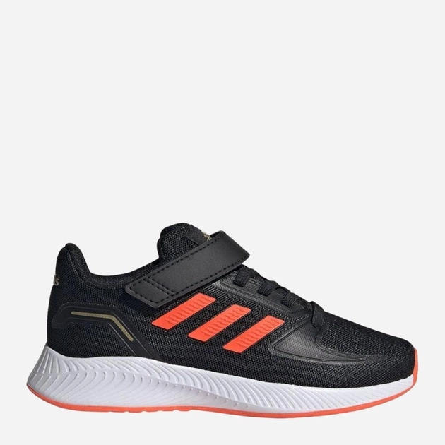 Buty sportowe chłopięce na rzepy Adidas Tensaur Run 2.0 C GZ7436 30 Czarne (4064047982497) - obraz 1