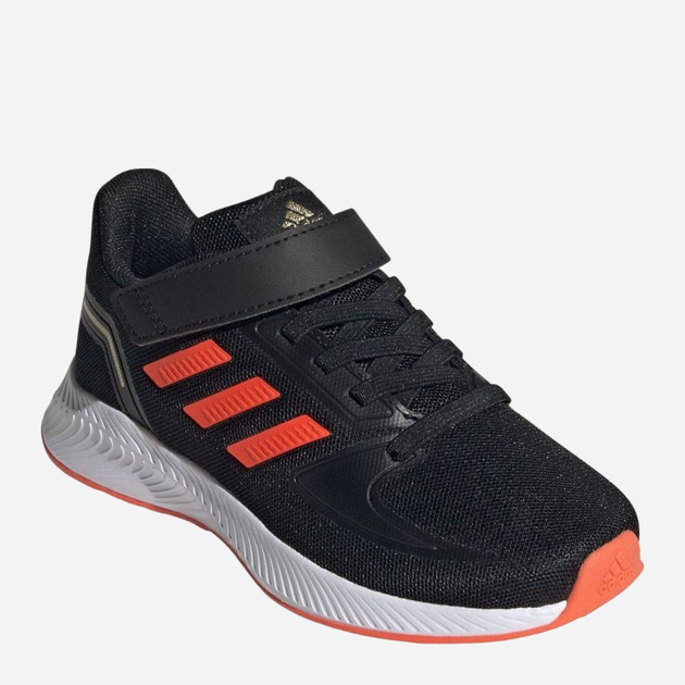 Buty sportowe chłopięce na rzepy Adidas Tensaur Run 2.0 C GZ7436 30 Czarne (4064047982497) - obraz 2