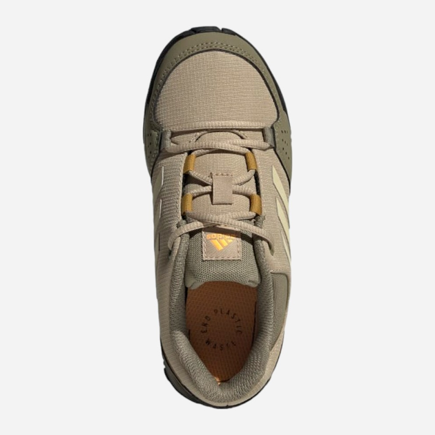 Підліткові трекінгові кросівки для хлопчика Adidas Hyperhiker Low K GZ9218 35.5 Зелені/Бежеві (4065419533439) - зображення 5