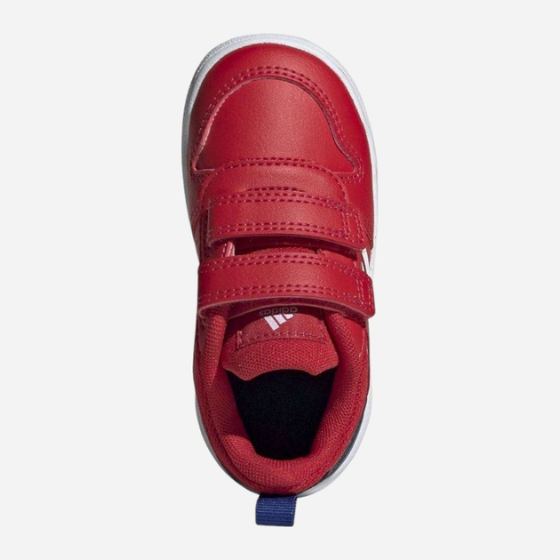 Buty sportowe chłopięce na rzepy adidas Tensaur I H00159 21 Czerwone (4064049199589) - obraz 4