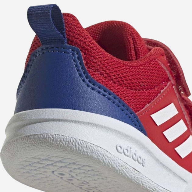 Buty sportowe chłopięce na rzepy adidas Tensaur I H00159 23 Czerwone (4064049199602) - obraz 6
