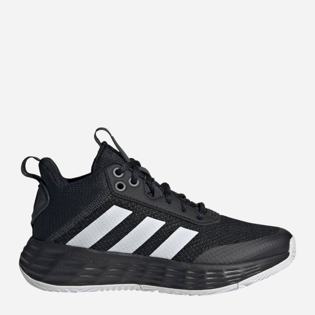 Buty sportowe chłopięce na rzepy adidas Ownthegame 2.0 K H01558 28 Czarne (4064047229431) - obraz 1