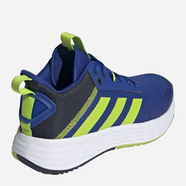 Buty sportowe chłopięce na rzepy adidas Ownthegame 2.0 K H01557 28 Niebieskie (4064047237061) - obraz 3