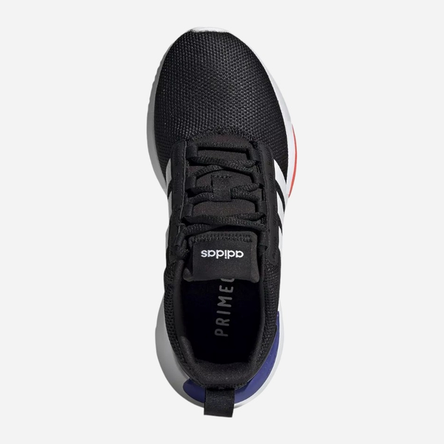 Buty sportowe chłopięce na rzepy adidas Racer TR21 K H04211 37.5 Czarne z białym (4064048944838) - obraz 5