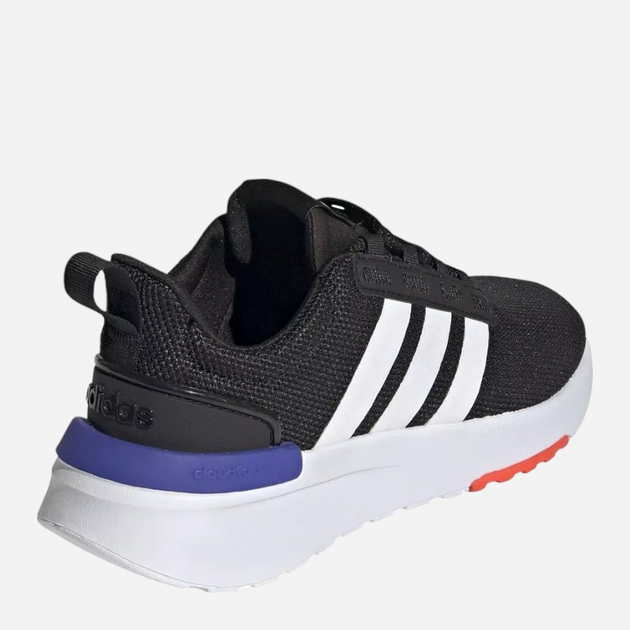 Підліткові кросівки для хлопчика adidas Racer TR21 K H04211 40 Чорні з білим (4064048944876) - зображення 4