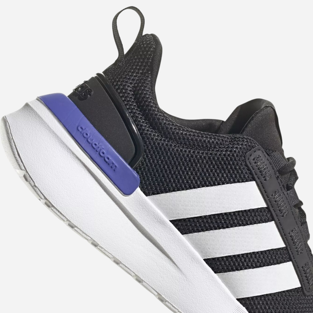 Підліткові кросівки для хлопчика adidas Racer TR21 K H04211 40 Чорні з білим (4064048944876) - зображення 6