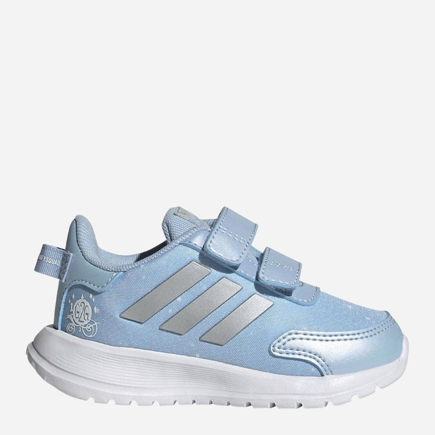 Buty sportowe dziecięce dla dziewczynki na rzepy Adidas Tensaur Run I H04740 25.5 Błękitne (4064047188011) - obraz 1