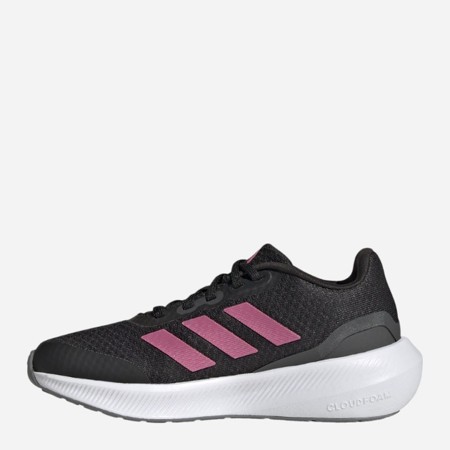 Buty sportowe młodzieżowe dla dziewczynki Adidas Runfalcon 3.0 K HP5838 38 Czarne (4066749917715) - obraz 2