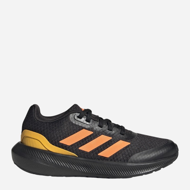 Buty sportowe chłopięce na rzepy Adidas Runfalcon 3.0 K HP5839 36.5 Czarne (4066749921545) - obraz 1