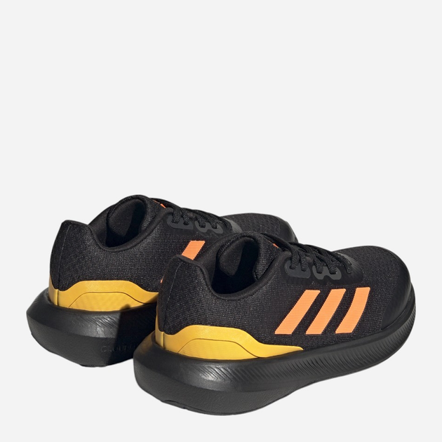 Підліткові кросівки для хлопчика adidas Runfalcon 3.0 K HP5839 40 Чорні з помаранчевим (4066749921538) - зображення 3