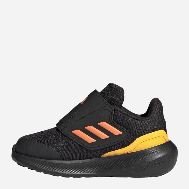 Buty sportowe chłopięce na rzepy Adidas Runfalcon 3.0 AC I HP5861 23 Czarne (4066749852542) - obraz 2