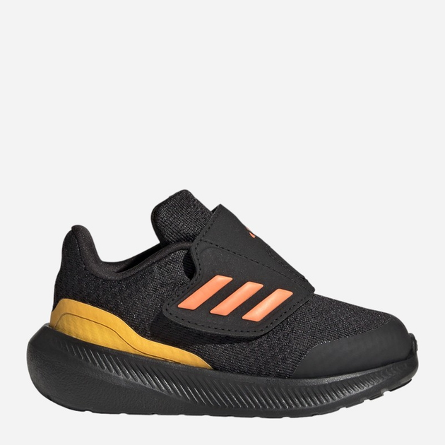 Buty sportowe chłopięce na rzepy Adidas Runfalcon 3.0 AC I HP5861 24 Czarne (4066749852535) - obraz 1