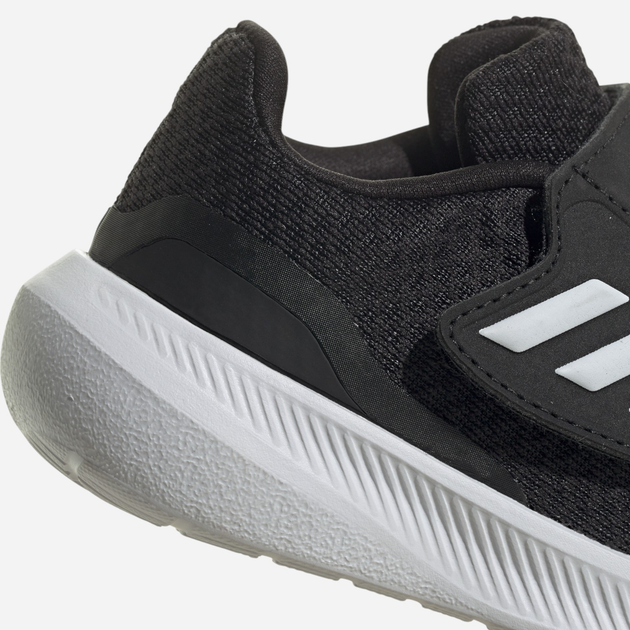 Дитячі кросівки для хлопчика adidas Runfalcon 3.0 Aс I HP5863 27 Чорні з білим (4066749856328) - зображення 4