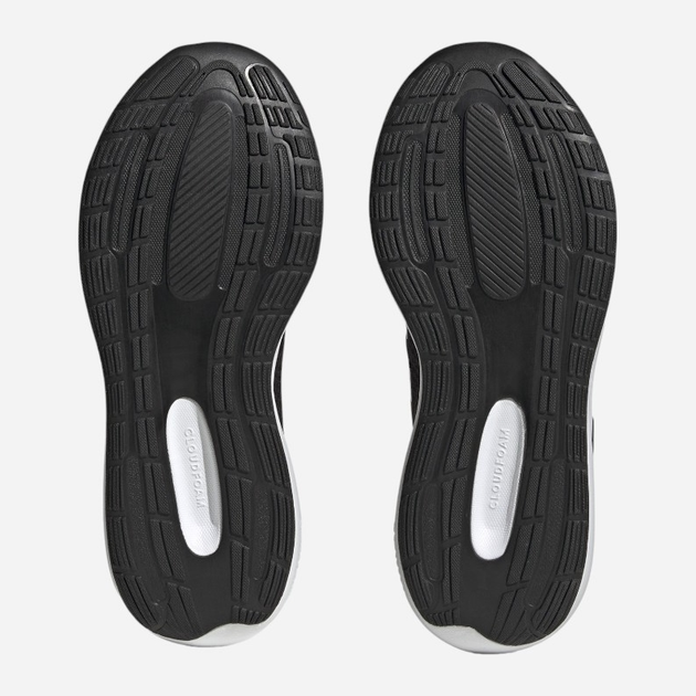 Підліткові кросівки для хлопчика adidas Runfalcon 3.0 El K HP5867 39.5 Чорні з білим (4066749864088) - зображення 5