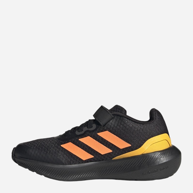 Buty sportowe chłopięce na rzepy Adidas Runfalcon 3.0 El K HP5870 36.5 Czarne (4066749883256) - obraz 2