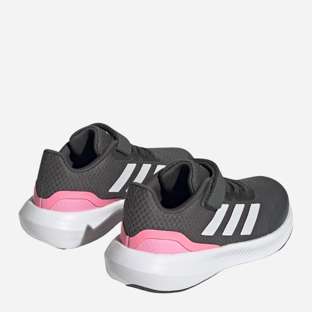 Дитячі кросівки для дівчинки adidas Runfalcon 3.0 El K HP5873 32 Сірі (4066749887124) - зображення 3