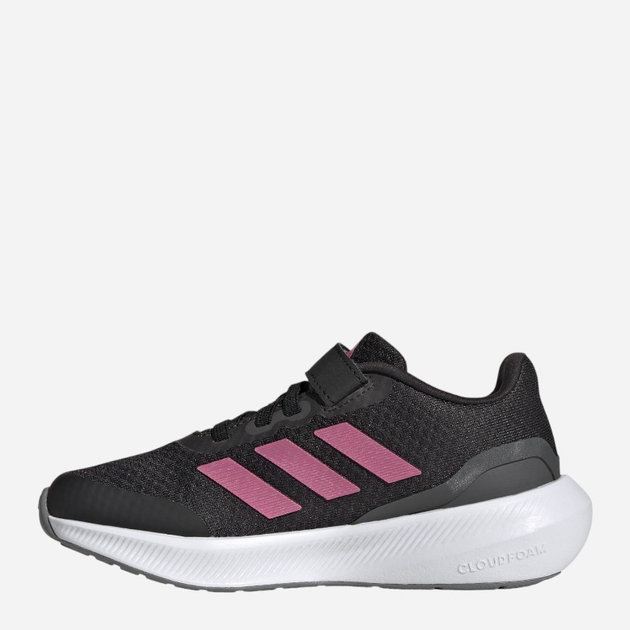 Buty sportowe dziecięce dla dziewczynki na rzepy Adidas Runfalcon 3.0 El K HP5875 30.5 Czarne (4066749875619) - obraz 2