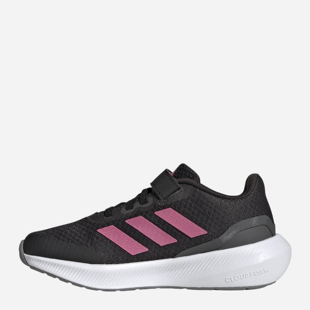 Buty sportowe dziecięce dla dziewczynki na rzepy Adidas Runfalcon 3.0 El K HP5875 33 Czarne (4066749879297) - obraz 2