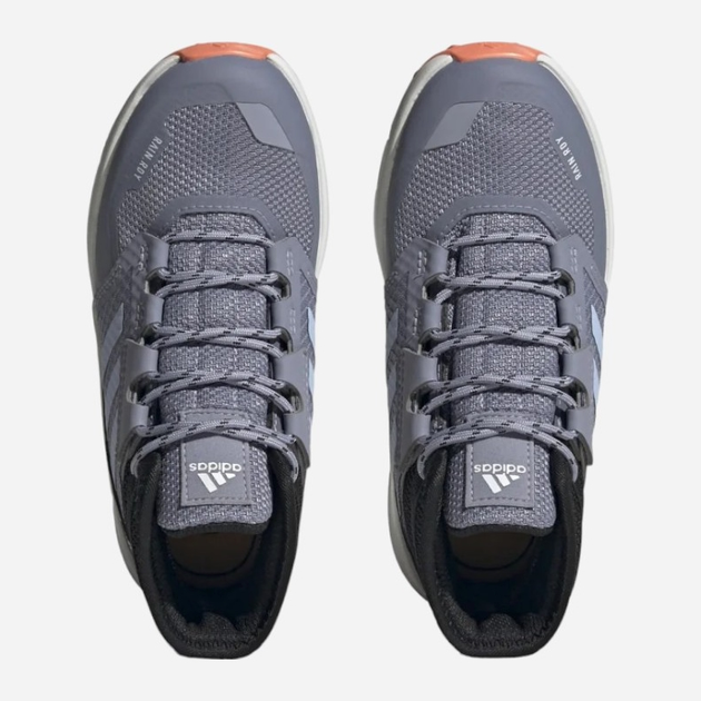 Дитячі високі трекінгові кросівки для хлопчика Adidas Terrex Trailmaker Mid R.Rdy K HQ5808 33 Блакитні (4066749468347) - зображення 4