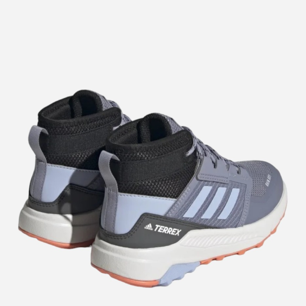 Підліткові високі трекінгові кросівки для хлопчика Adidas Terrex Trailmaker Mid R.Rdy K HQ5808 36.5 Блакитні (4066749468361) - зображення 3