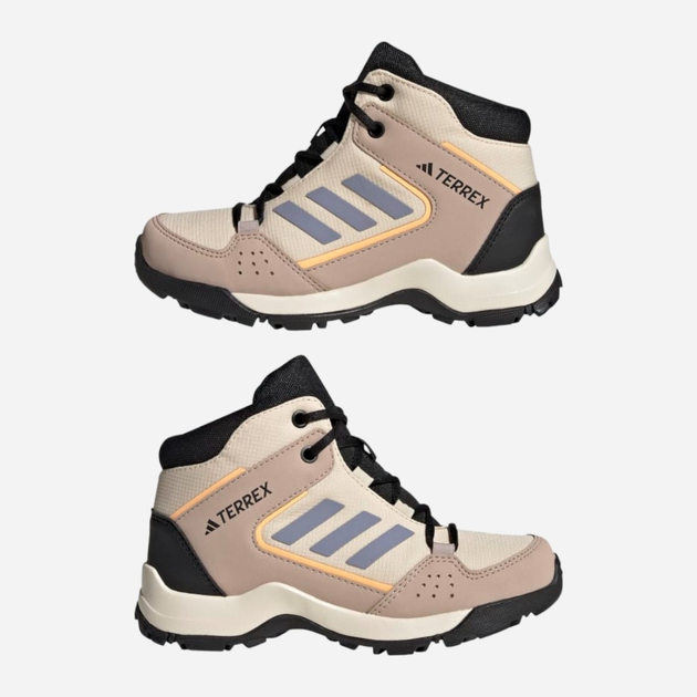Trzewiki młodzieżowe dziewczęce adidas Terrex Hyperhiker Mid K HQ5820 38.5 Beżowe (4066749352929) - obraz 6