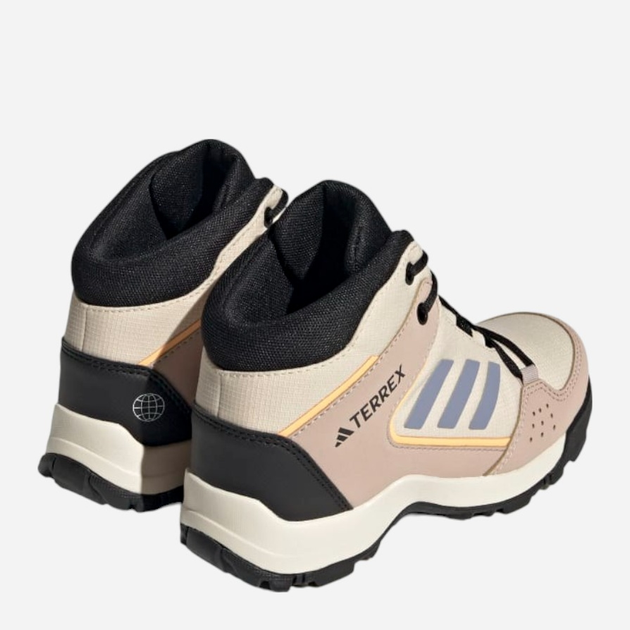 Trzewiki młodzieżowe dziewczęce adidas Terrex Hyperhiker Mid K HQ5820 40 Beżowe (4066749352899) - obraz 4