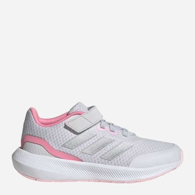 Buty sportowe młodzieżowe dla dziewczynki na rzepy adidas Runfalcon 3.0 El K IG7278 36 Szare (4066756298319) - obraz 1