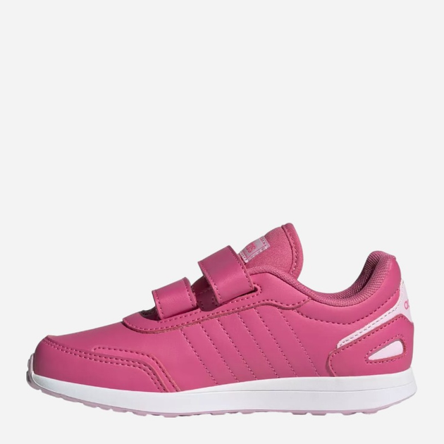 Дитячі кросівки для дівчинки adidas Vs Switch 3 Cf С IG9641 34 Темно-рожеві з сріблястим (4066755736058) - зображення 3