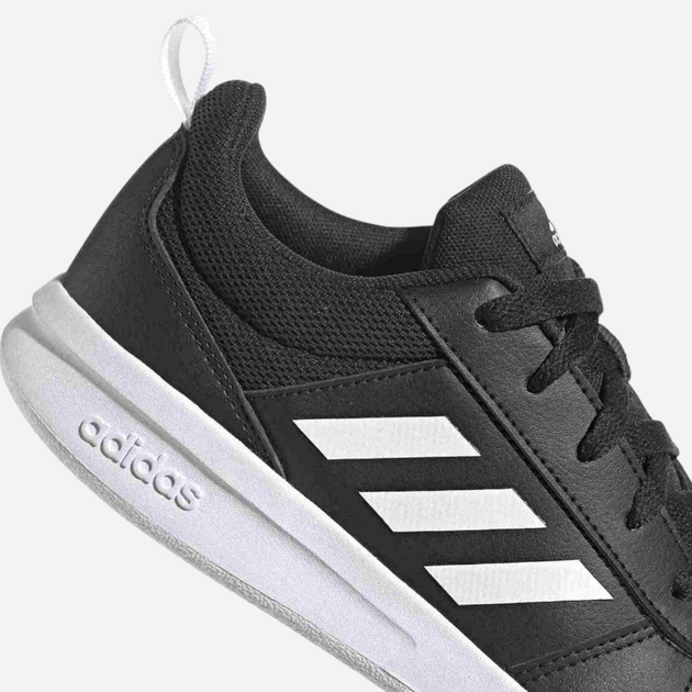 Дитячі кросівки для хлопчика adidas Tensaur K S24036 31.5 Чорні з білим (4064044564825) - зображення 6