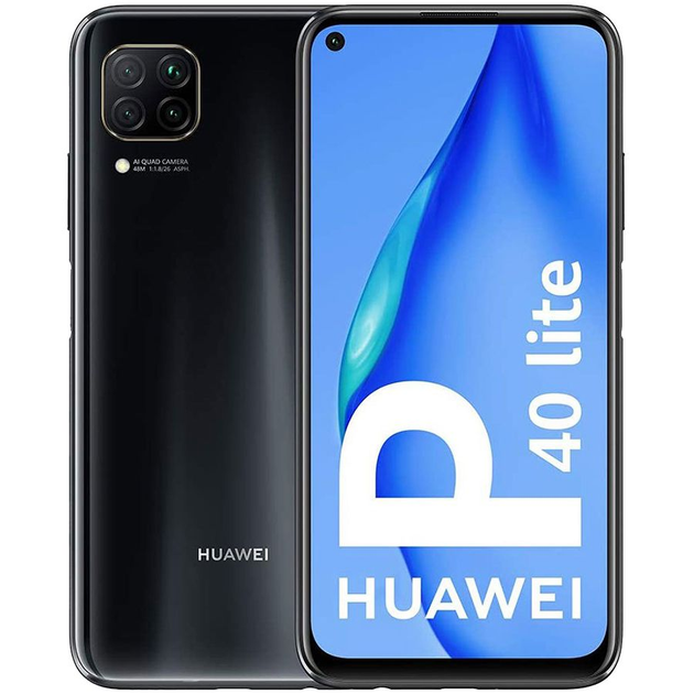Смартфон Huawei P40 Lite 2020 6/128Gb Midnight Black (JNY-L21A) (Grade ...