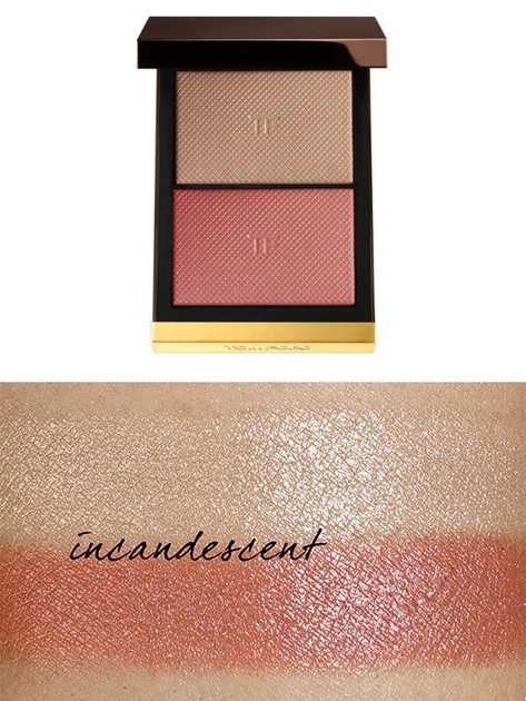 Палитра для контуринга лица хайлайтер и румяна TOM FORD Skin