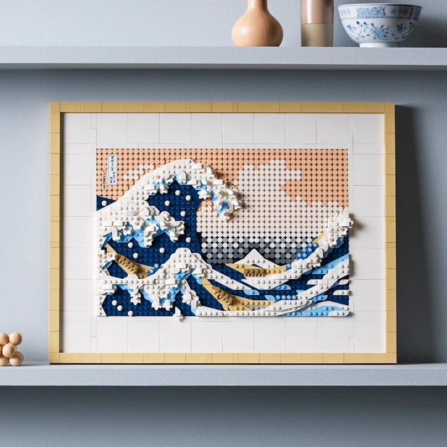 Конструктор LEGO ART Хокусай, «Большая волна» 1810 деталей (31208