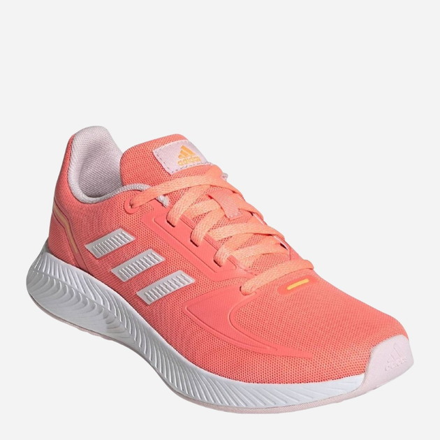 Підліткові кросівки для дівчинки Adidas Runfalcon 2.0 K GX3535 35.5 Помаранчеві (4065419303377) - зображення 2