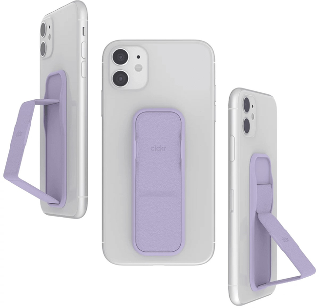 Тримач для телефону CLCKR Universal Stand & Grip Colour Match Lilac (4251993300752) - зображення 2