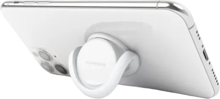 Тримач для телефону Vonmahlen Backflip Signature Handy Griff Universal Silver (4251483602458) - зображення 2