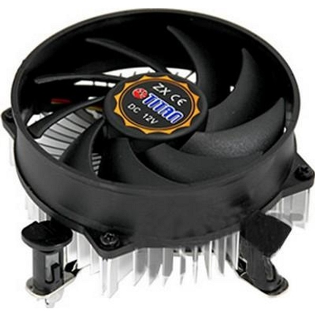 Охолоджувач процесорний універсальний Titan DC-156V925X/R (1150/1151/1155/1156, 75Вт, low profile, 96x96x45мм) - изображение 1