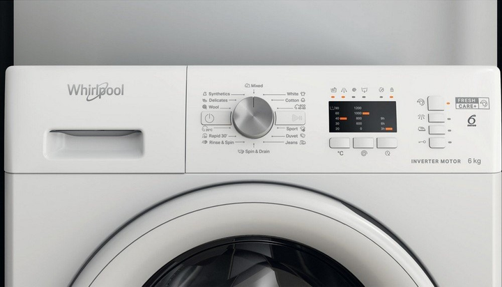 Пральна машина Whirlpool FFL6238WEE - зображення 5