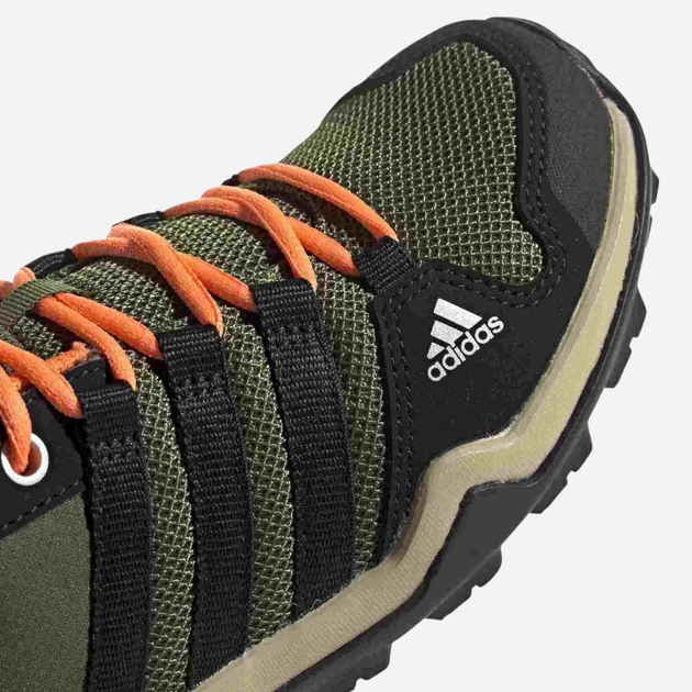 Підліткові трекінгові кросівки для хлопчика Adidas Terrex Ax2r Cf K FX4185 36 Зелені (4062065828636) - зображення 5