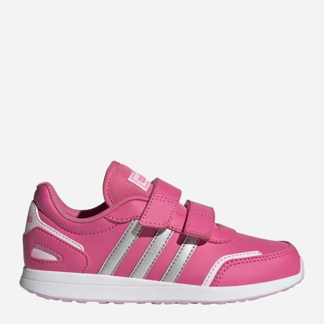 Buty sportowe młodzieżowe dla dziewczynki na rzepy Adidas Vs Switch 3 Cf C IG9641 35 Różowe (4066755736133) - obraz 1
