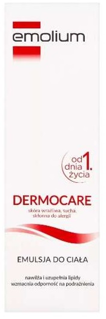 Emulsja do ciała Emolium Dermocare Body Emulsion Dry and Very Dry Skin 200 ml (5903263242161) - obraz 1